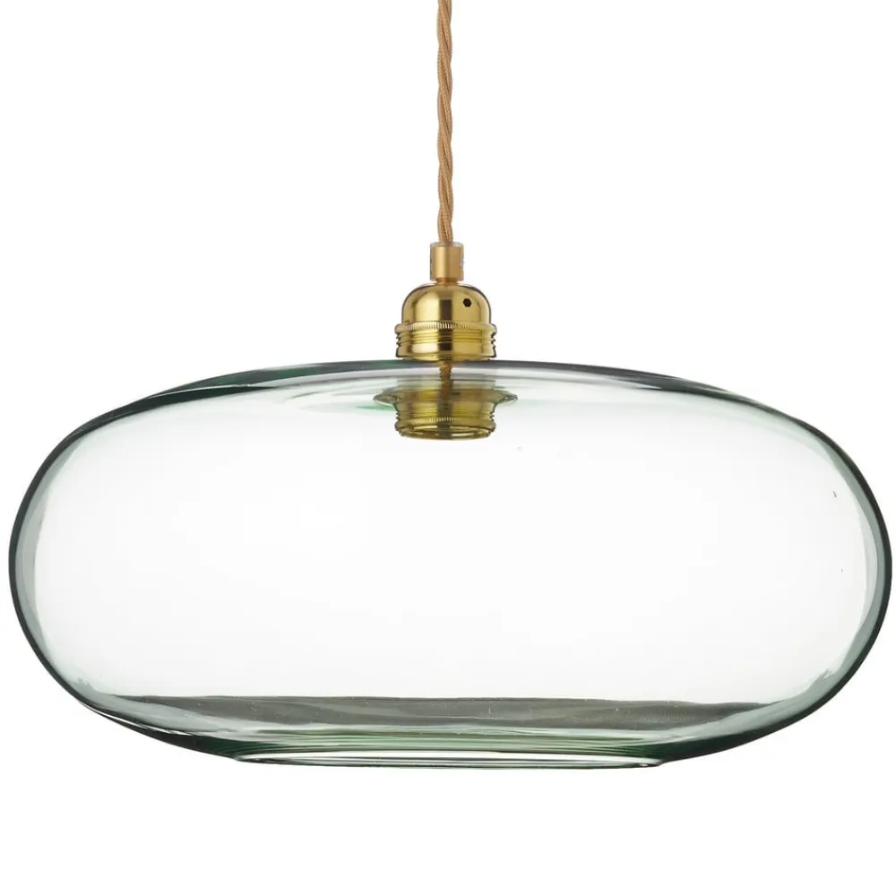 Horizon hængelampe, gul, røg Ø 36cm^EBB & FLOW Discount