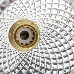 EBB & FLOW Rowan hængelampe, guld Ø 15,5cm