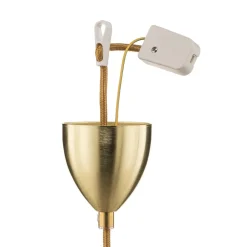 EBB & FLOW Rowan hængelampe, guld Ø 15,5cm