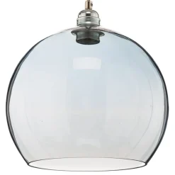 Rowan hængelampe blå-sølv Ø 28cm^EBB & FLOW Outlet