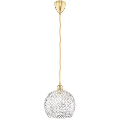 EBB & FLOW Rowan hængelampe, guld Ø 22cm