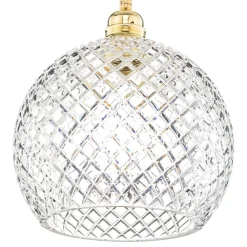 EBB & FLOW Rowan hængelampe, guld Ø 22cm