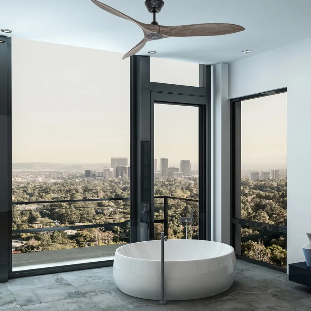 Eco Airscrew loftventilator, 152 cm, sort^CasaFan