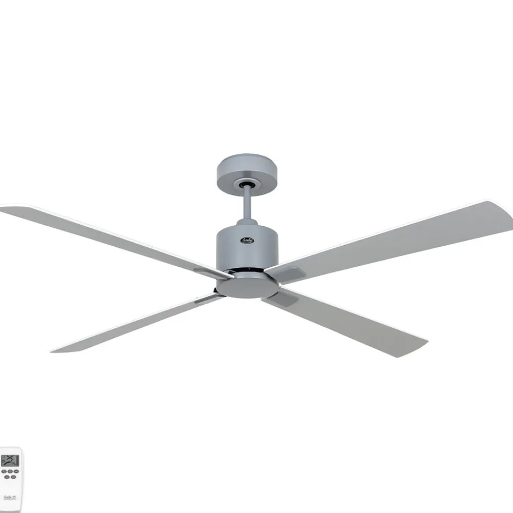 CasaFan Eco Concept loftventilator, 152cm, grå, hvidgrå