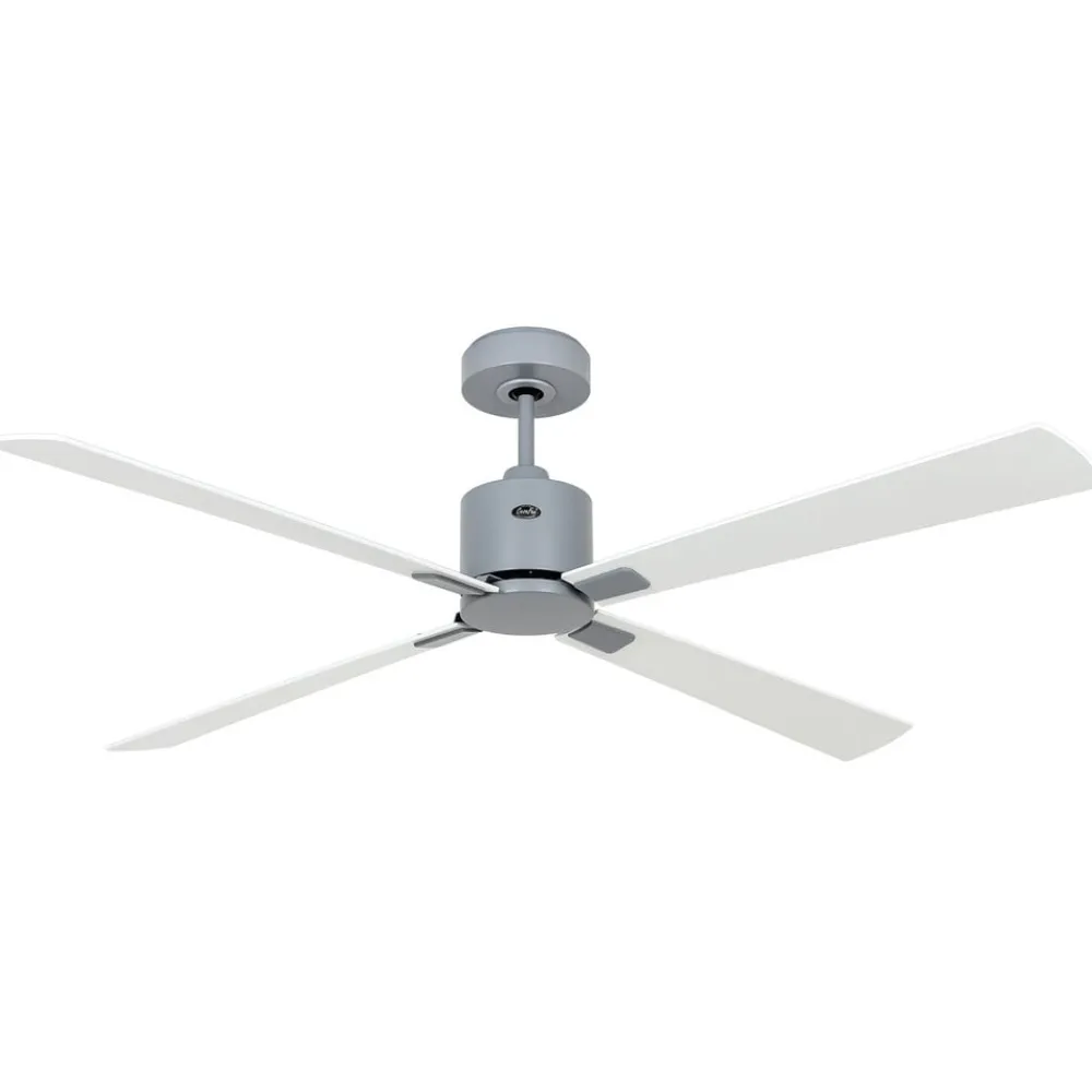 CasaFan Eco Concept loftventilator, 152cm, grå, hvidgrå