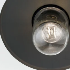 Edward udendørs loftlampe, antracit, Ø 27,5 cm, aluminium^ORION Discount