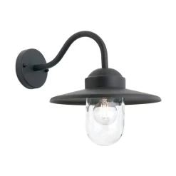 Edward udendørs væglampe i vintagestil antracit^ORION Hot