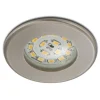 Briloner Loftlamper|Indbygningsspots>Effektivt Nikas IP44 LED-indbygningsspot, nikkel
