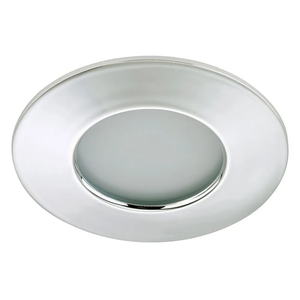 Effektivt Nikas IP44 LED-indbygningsspot, krom^Briloner Hot