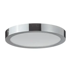 EGLO connect Fueva-C loftlampe rund 30 cm krom