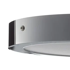 EGLO connect Fueva-C loftlampe rund 30 cm krom