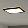 EGLO connect LED-loftlampe Rovito-Z, sort, 29 x 29 cm