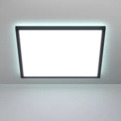 LED-loftlampe Rovito-Z, sort, 50 x 50 cm^EGLO connect Best