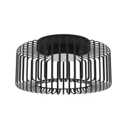 EGLO connect LED-loftlampe Ginestrone-Z, sort, aluminium