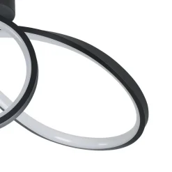 connect LED-loftlampe Calarossa-Z, sort, aluminium^EGLO Outlet