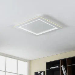 EGLO connect LED-loftlampe Padrogiano-Z 1 lyskilde, 60 x 60 cm