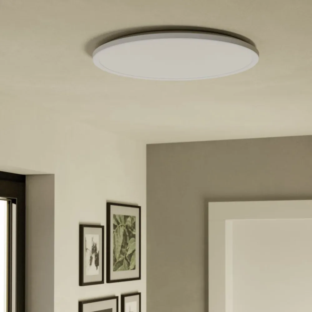 EGLO connect LED-loftlampe Rovito-Z, hvid, Ø 50 cm