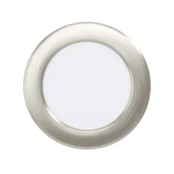 EGLO connect Smart LED-indbygningslampe Fueva 6-Z, grå, Ø 12 cm