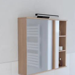 Smart LED-spejllampe Regello-Z, sort^EGLO connect Discount