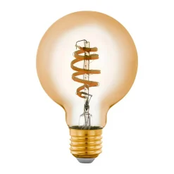 EGLO connect Dæmpbar Led-Pære|Filament Pære>-z E27 G80 Globe 5,5W 400lm 2200-6500K