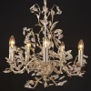 Holländer Lysekroner>Eksklusiv Buono lysekrone i sølv med fem lys