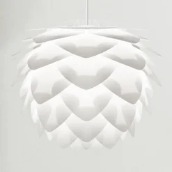 Ekstravagant designet pendellampe Silvia mini hvid^UMAGE