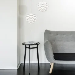 Ekstravagant designet pendellampe Silvia mini hvid^UMAGE