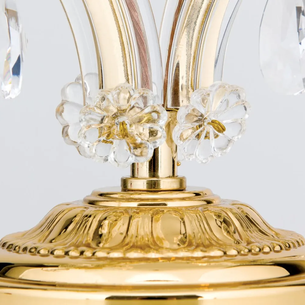 ORION Elegant TJURA bordlampe med krystaller