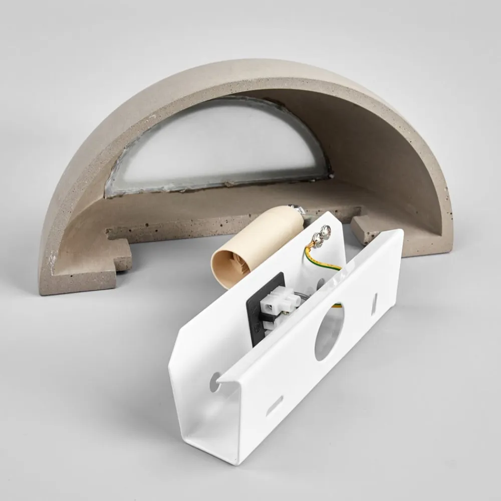 Elegant væglampe Renata af beton^Lindby Sale