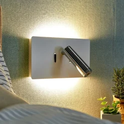 Lucande Elske LED-væglampe med læselampe