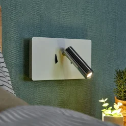 Lucande Elske LED-væglampe med læselampe