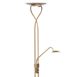 Empoli - LED-uplight i bronze med læselampe^HighLight Hot