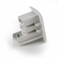 GLOBAL Endekappe til Noa 3-faset strømskinne, hvid