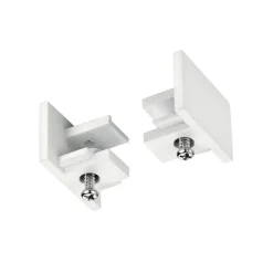 Trio Lighting Endekapper til 2-fase skinne DUOline, hvid