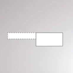 Molto Luce Skinnesystem>Endetilkobling til Volare-skinne, baldakin, hvid