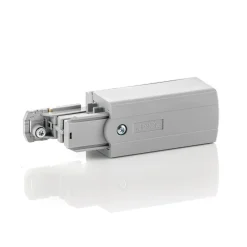 GLOBAL Endetilslutning venstre til Noa strømskinne, grå