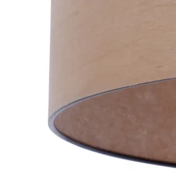 Envostar bordlampe i finér, enkelt Ø 25 cm