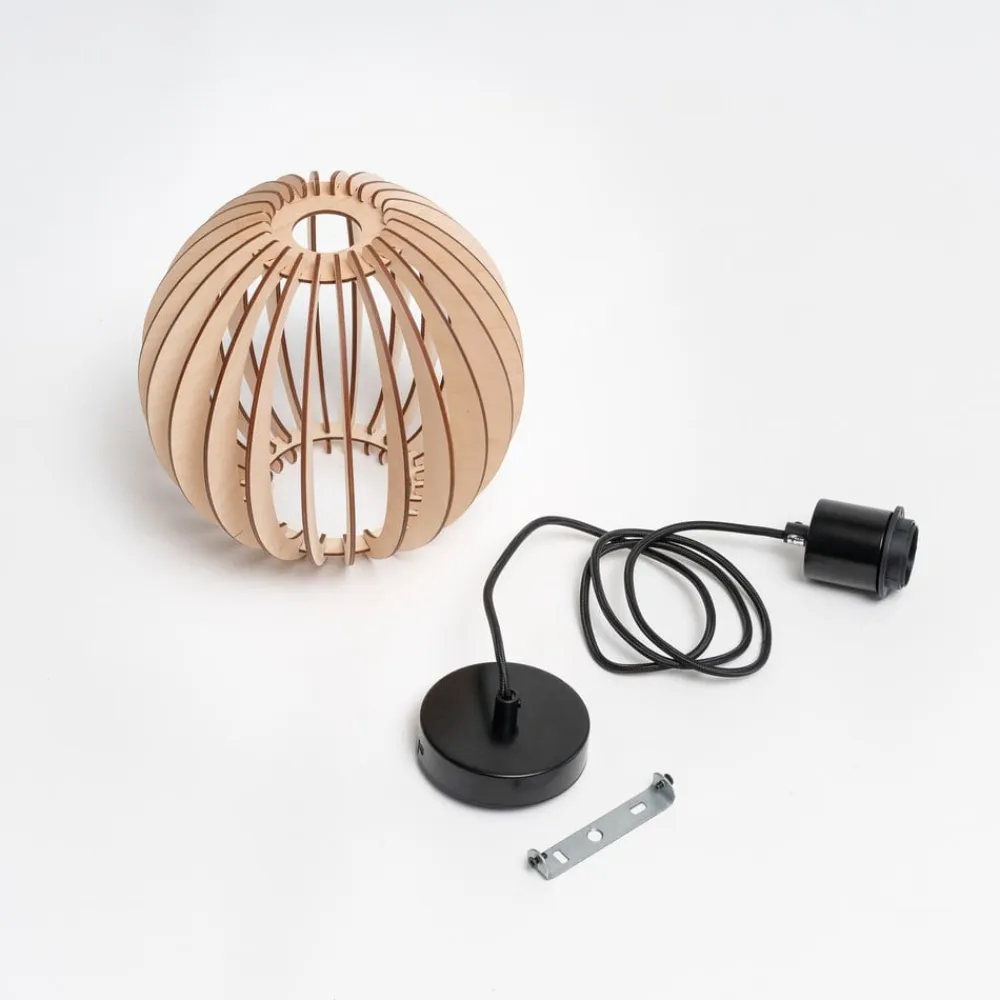 Envostar Bæredygtige Lamper|Gang>Clay hængelampe birkeplywood Ø 23 cm