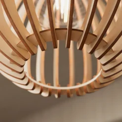 Envostar Clay pendellampe birkeplywood 3 lyskilder