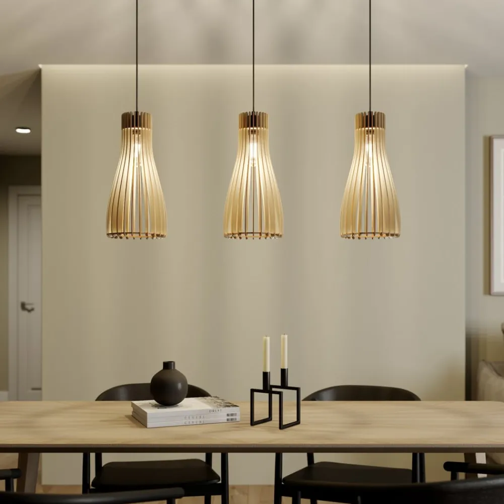 Furn pendel, birkekrydsfiner, 3fl^Envostar Clearance