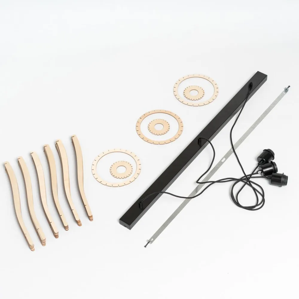 Furn pendel, birkekrydsfiner, 3fl^Envostar Clearance