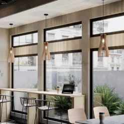 Envostar Bæredygtige Lamper>Furn pendel, birkekrydsfiner, 1fl