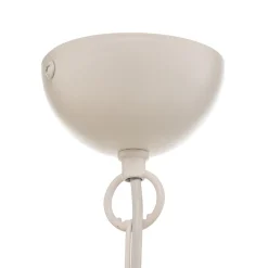 Joiy lysekrone, 5 lyskilder, hvid^Envostar Outlet