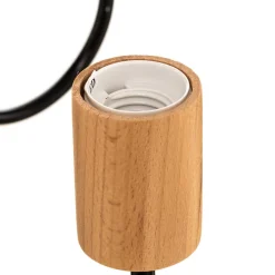 Envostar Joiy lysekrone, 5 lyskilder, sort