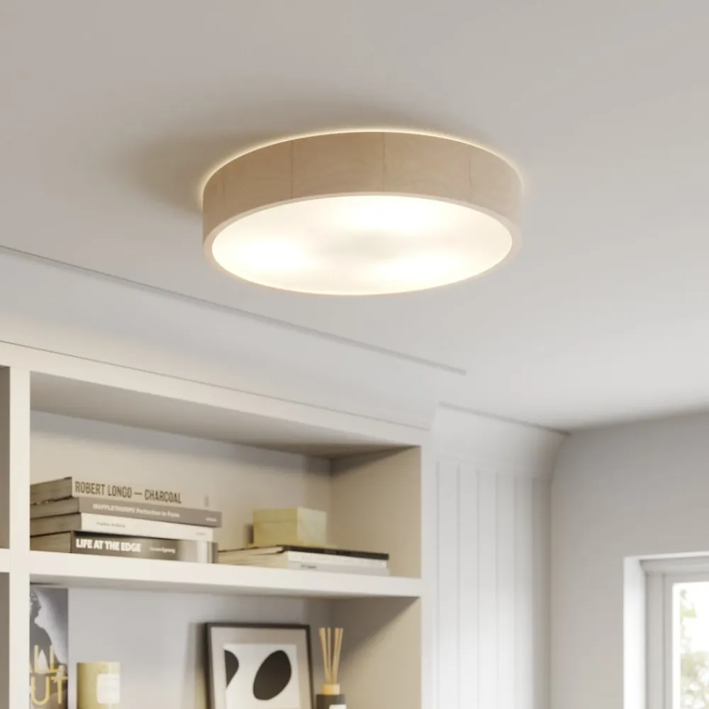 Kerio loftlampe, Ø 47 cm, hvid^Envostar Online