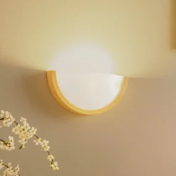 Kris væglampe bredde 27,5 cm fyr natur^Envostar Clearance