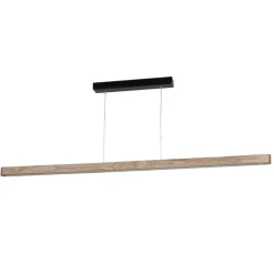 Envostar Lineo LED-pendel fyrretræsgrå 135 cm