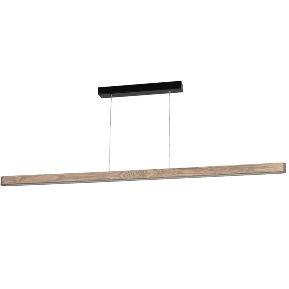 Envostar Lineo LED-pendel fyrretræsgrå 135 cm