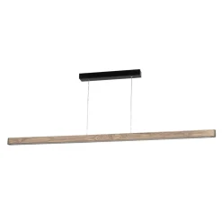 Envostar Lineo LED-pendel fyrretræsgrå 118 cm