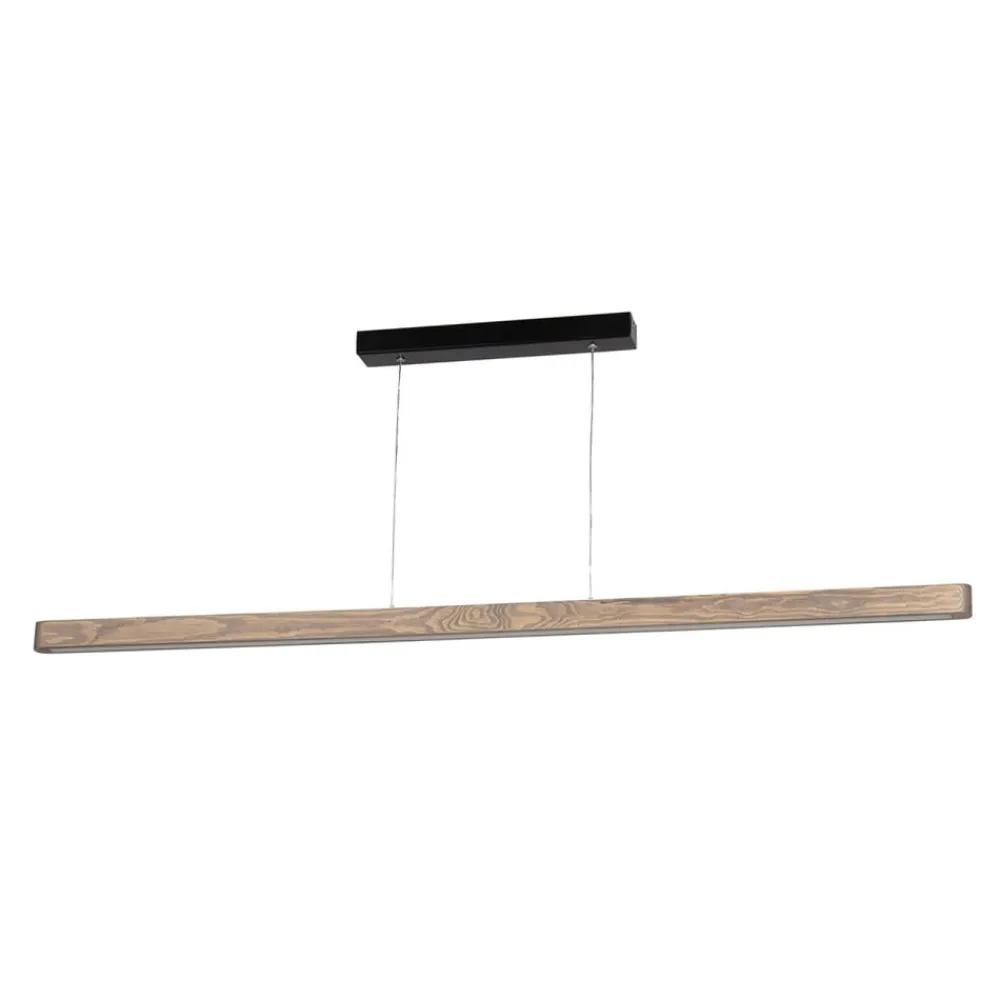 Envostar Lineo LED-pendel fyrretræsgrå 118 cm